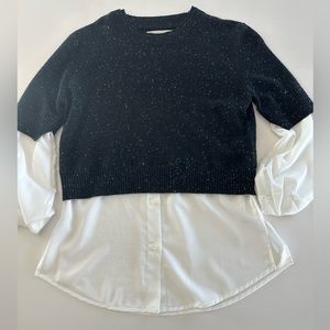 90s sweater blouse Brochu Walker